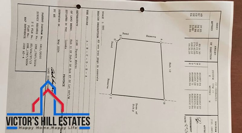 📍33m by 35m PLOT FOR SALE IN WATERFALLS 1.3KM OFF G.E ROAD