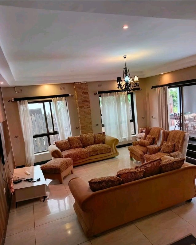 rent:fully furnished, riverside, kitwe