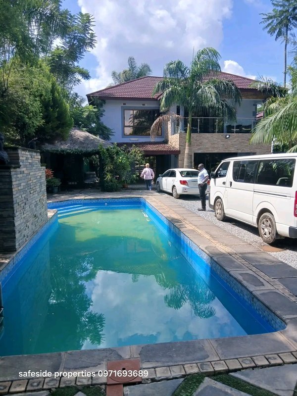 rent:fully furnished, riverside, kitwe