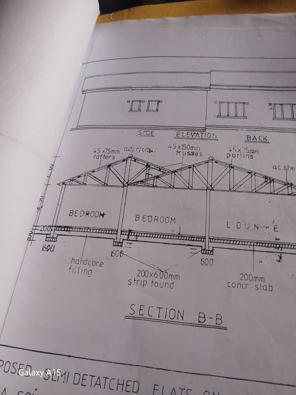 Unfinished Semi - Detached flats available for sale