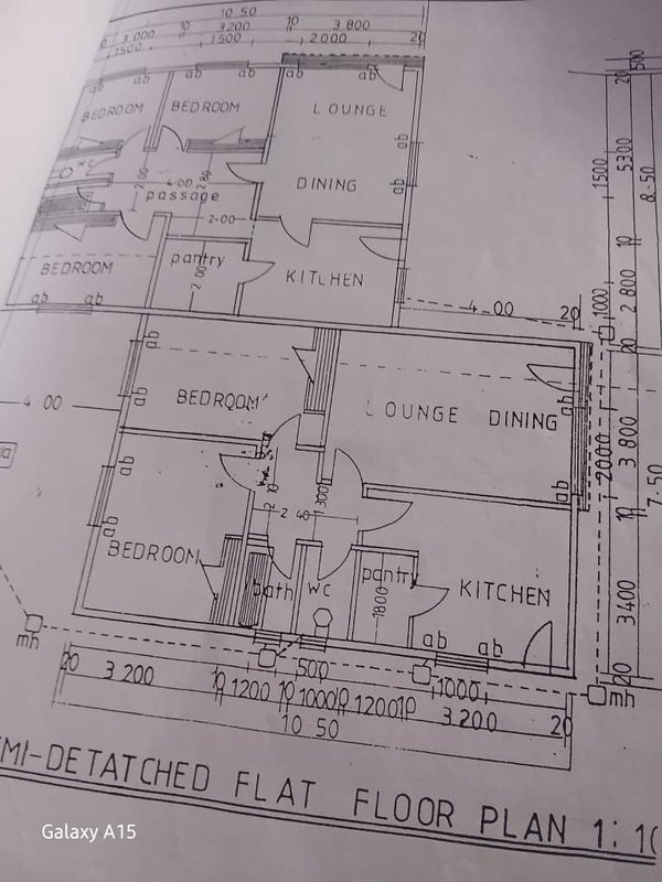 Unfinished Semi - Detached flats available for sale
