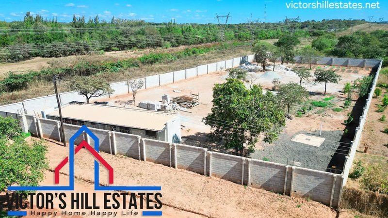 📍 75m by 38m FENCED PLOT FOR SALE IN NEW KASAMA 200M OFF LEOPARDS HILL RD NEAR CROSSPARK